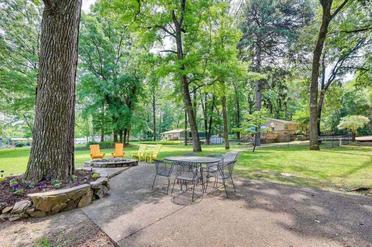 Lakefront Hot Springs Home With Furnished Deck! Eksteriør bilde